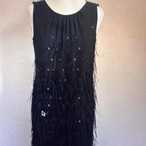 Talbots nwt feather tank dress